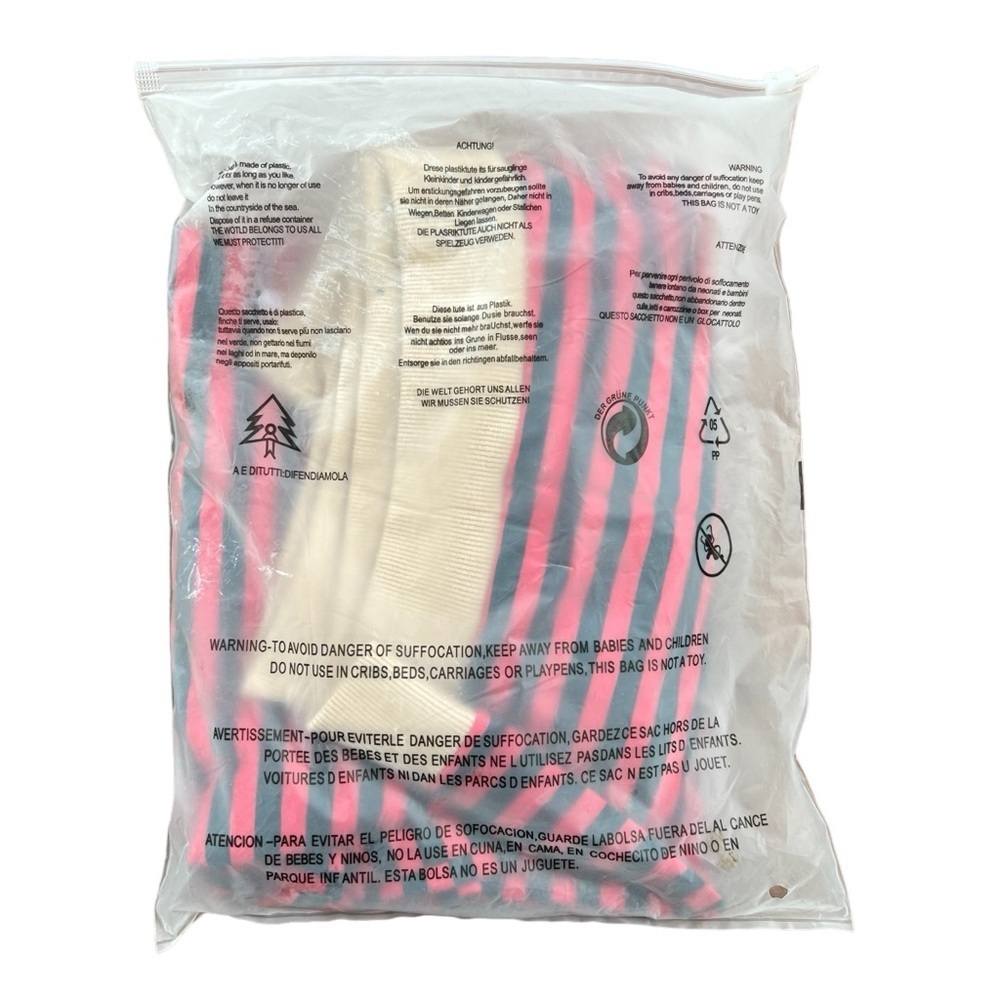 NWT Labolliy Women’s Red Striped Oversized Sweatshirt - Picture 13 of 16